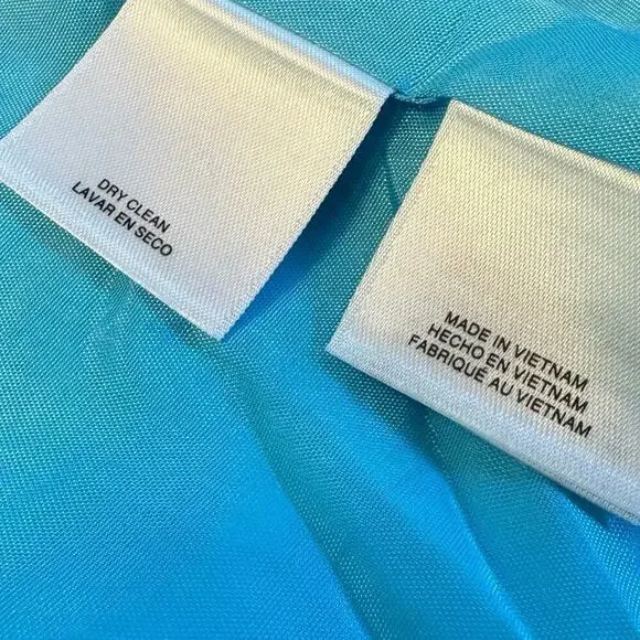 Anne Klein Preppy Blue Striped Open Front Cardigan Jacket Womens Sz 12 Nautical - Picture 11 of 11